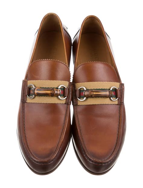 gucci bamboo loafers